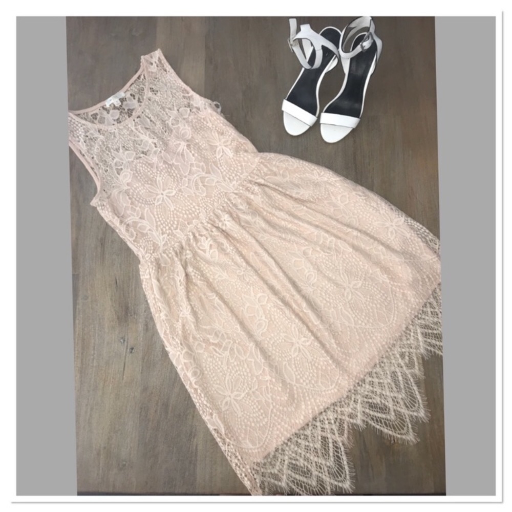 Nude Elopement/Bridal Dress